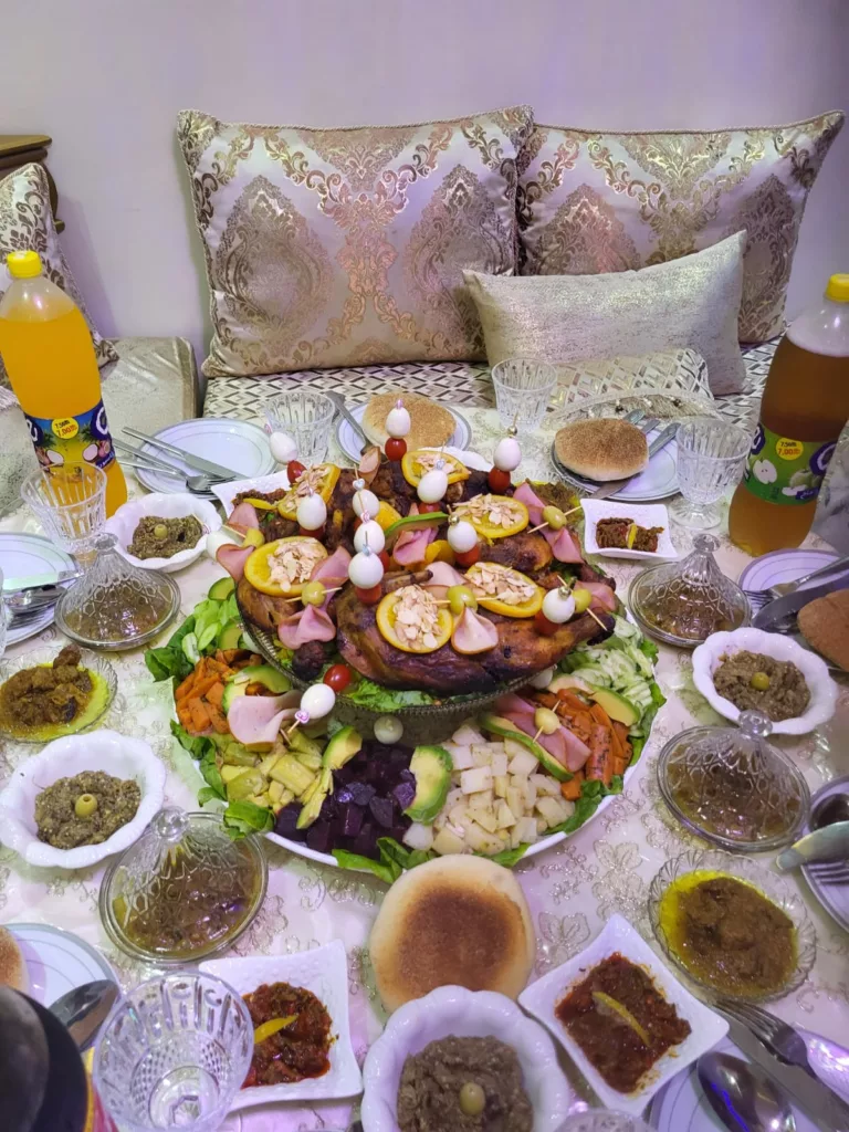 abendessen in marokko